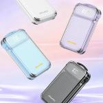 Baterie externa AWEI P89K, 10000 mAh, 38.5W, 3A, Incarcare Wireless 15W, 1x USB-C, 1x USB-A, Negru 9 - lerato.ro