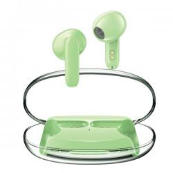 Casti wireless AWEI T85, Bluetooth 5.3, 300 mAh, Autonomie 7h, Verde