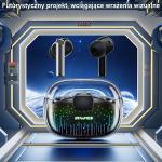 Casti wireless AWEI T52 Pro 2, Bluetooth 5.3, Autonomie 8h, 300mAh, Negru 3 - lerato.ro