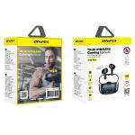 Casti wireless AWEI T52 Pro 2, Bluetooth 5.3, Autonomie 8h, 300mAh, Negru 9 - lerato.ro