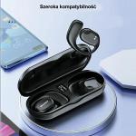 Casti wireless AWEI T69, Bluetooth 5.2, 300mAh, Autonomie 10h, IPX6, USB-C, Negru 5 - lerato.ro