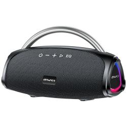 Boxa portabila AWEI KA39, Bluetooth 5.3, 8000 mAh, 100W, IPX6, USB-C, Negru