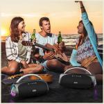 Boxa portabila AWEI KA39, Bluetooth 5.3, 8000 mAh, 100W, IPX6, USB-C, Negru 10 - lerato.ro