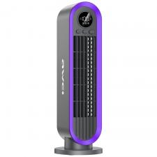 Ventilator pentru birou AWEI F52, 2300 RPM, Autonomie 12h, 3600mAh, USB-C, Gri