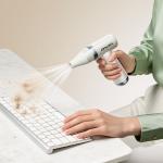 Ventilator portabil AWEI F40 3-in-1, 2A, 3300 mAh, 82000 rpm, 4 viteze, Bej 6 - lerato.ro