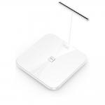 Cantar corporal smart AWEI SS1, Bluetooth 5.1, WiFi, Sarcina maxima 180kg, 500mAh, Alb 2 - lerato.ro