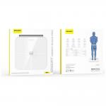 Cantar corporal smart AWEI SS1, Bluetooth 5.1, WiFi, Sarcina maxima 180kg, 500mAh, Alb 8 - lerato.ro