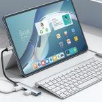 Hub multifunctional 4in1 AWEI CL-150T USB-C la 4xUSB 2.0, Gri 5 - lerato.ro