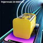Baterie externa portabila Awei P180K, 20000 mAh, 22.5W, 1x USB-C, 1x USB-A, Display LED, Negru 5 - lerato.ro