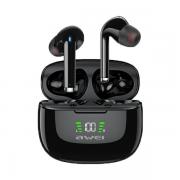 Casti wireless AWEI TA8, Bluetooth 5.2, Autonomie 8h, 650mAh, IPX6, Negru