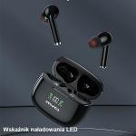 Casti wireless AWEI TA8, Bluetooth 5.2, Autonomie 8h, 650mAh, IPX6, Negru 4 - lerato.ro