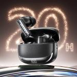 Casti wireless AWEI TA19, TWS, ANC, Bluetooth 6.0, Autonomie 7h, USB-C, Negru 4 - lerato.ro
