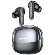Casti telefoane, Casti wireless AWEI T229, ANC, Functii AI, Bluetooth 6.0, Autonomie 7h, USB-C, Gunmetal, lerato.ro