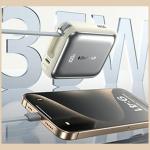Baterie externa portabila Awei AS-181, 10000mAh, 35W, 1xUSB-C, 1xCablu USB-C, 1xCablu Lightning, Silver 4 - lerato.ro