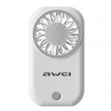 Ventilator portabil AWEI F57, Constructie compacta, Alb