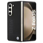 Carcasa piele cu logo BMW compatibila cu Samsung Galaxy Z Fold 5, Negru 3 - lerato.ro