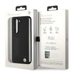 Carcasa piele cu logo BMW compatibila cu Samsung Galaxy Z Fold 5, Negru 8 - lerato.ro