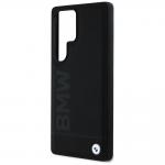 Carcasa BMW Leather Big Wordmark compatibila cu Samsung Galaxy S25 Ultra, Negru 7 - lerato.ro