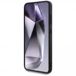 Carcasa BMW Leather Big Wordmark compatibila cu Samsung Galaxy S25, Negru 6 - lerato.ro