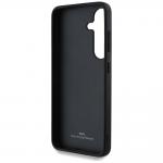 Carcasa BMW Leather Big Wordmark compatibila cu Samsung Galaxy S25, Negru 8 - lerato.ro