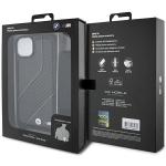 Carcasa BMW M Edition Carbon Stripe cu Strap compatibila cu iPhone 15/14/13, Negru 8 - lerato.ro