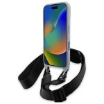 Carcasa BMW M Edition Carbon Stripe cu Strap compatibila cu iPhone 16 Pro Max, Gri 5 - lerato.ro