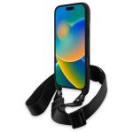 Carcasa BMW M Edition Carbon Stripe cu Strap compatibila cu iPhone 16 Pro Max, Negru 5 - lerato.ro