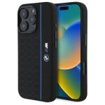 Carcasa BMW Silicone Hexagon Blue Line cu MagSafe compatibila cu iPhone 16 Pro Max, Negru 4 - lerato.ro