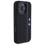 Carcasa BMW Silicone Hexagon Blue Line cu MagSafe compatibila cu iPhone 16 Pro Max, Negru 5 - lerato.ro