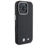 Carcasa BMW M Smooth Full Wrapped Metal cu MagSafe compatibila cu iPhone 16 Pro Max, Negru 5 - lerato.ro