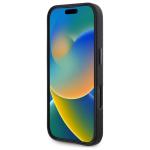 Carcasa BMW Carbon Wrapped Metal compatibila cu iPhone 16, Negru 6 - lerato.ro