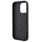 Carcasa BMW Carbon Wrapped Metal compatibila cu iPhone 16 Pro Max, Negru 8 - lerato.ro