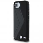 Carcasa BMW Oversized Stripes cu MagSafe compatibila cu iPhone 16e, Negru 3 - lerato.ro