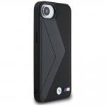 Carcasa BMW Oversized Stripes cu MagSafe compatibila cu iPhone 16e, Negru 5 - lerato.ro