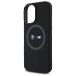 Carcasa BMW M Silicone Printed Ring cu MagSafe compatibila cu iPhone 16, Negru 7 - lerato.ro