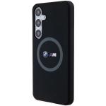 Carcasa BMW M Silicone Printed Ring MagSafe compatibila cu Samsung Galaxy S24 Plus, Negru 3 - lerato.ro