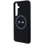 Carcasa BMW M Silicone Printed Ring MagSafe compatibila cu Samsung Galaxy S24 Plus, Negru 7 - lerato.ro
