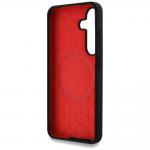 Carcasa BMW Silicone Middle Tricolor Stripes cu MagSafe compatibila cu Samsung Galaxy S25, Negru 8 - lerato.ro
