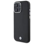 Carcasa BMW Sign Full Wrapped Metal cu MagSafe compatibila cu iPhone 16 Pro, Negru 3 - lerato.ro