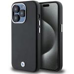 Carcasa BMW Signature Wrapped Metal compatibila cu iPhone 14 Pro Max, Negru 4 - lerato.ro
