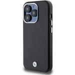 Carcasa BMW Signature Wrapped Metal compatibila cu iPhone 14 Pro Max, Negru 3 - lerato.ro