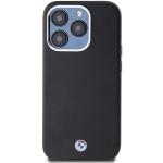 Carcasa BMW Signature Wrapped Metal compatibila cu iPhone 14 Pro Max, Negru 2 - lerato.ro