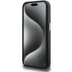 Carcasa BMW Signature Wrapped Metal compatibila cu iPhone 14 Pro Max, Negru 6 - lerato.ro