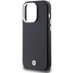 Carcasa BMW Signature Wrapped Metal compatibila cu iPhone 14 Pro Max, Negru 7 - lerato.ro