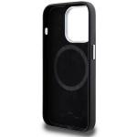 Carcasa BMW Signature Wrapped Metal compatibila cu iPhone 14 Pro Max, Negru 8 - lerato.ro