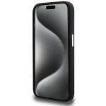 Carcasa BMW Signature Liquid Silicone cu MagSafe compatibila cu iPhone 15 Pro Max, Negru 6 - lerato.ro