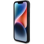 Carcasa BMW Leather Carbon compatibila cu iPhone 15 Plus, Negru 6 - lerato.ro