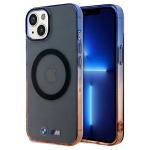 Carcasa BMW Gradient Bumper cu MagSafe compatibila cu iPhone 15/14/13, Gri 4 - lerato.ro