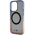 Carcasa BMW Gradient Bumper cu MagSafe compatibila cu iPhone 14 Pro, Gri 7 - lerato.ro