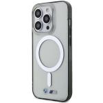 Carcasa BMW Silver Ring cu MagSafe compatibila cu iPhone 15 Pro, Transparent 3 - lerato.ro